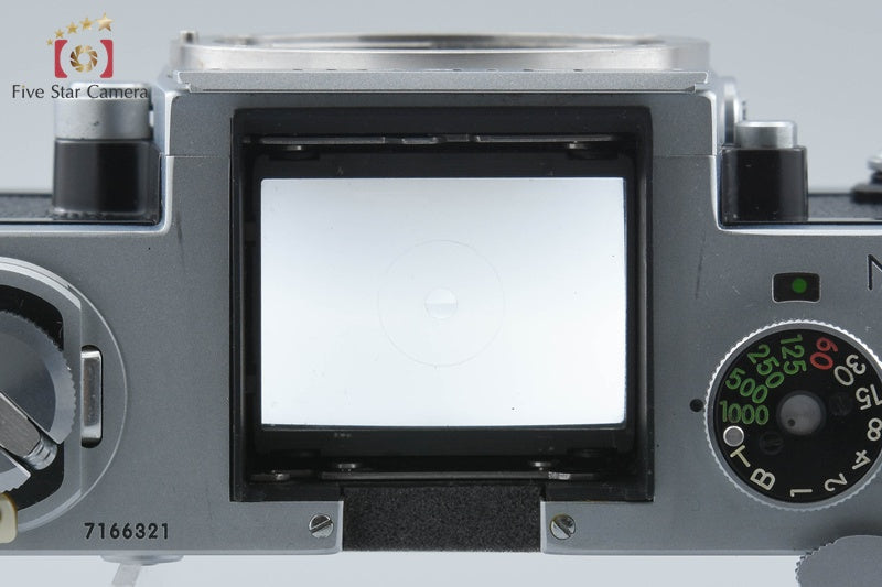 中古】Nikon ニコン F アイレベル 中期 シルバー フィルム一眼レフ