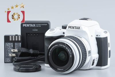 【中古】PENTAX ペンタックス K-r ホワイト 18-55 レンズキット