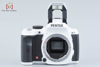 【中古】PENTAX ペンタックス K-r ホワイト 18-55 レンズキット