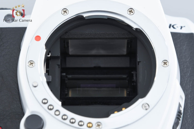 中古】PENTAX ペンタックス K-r ホワイト 18-55 レンズキット – Five