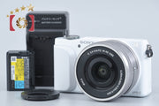 【中古】SONY ソニー α NEX-3N パワーズームレンズキット ホワイト シャッター回数僅少