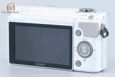 【中古】SONY ソニー α NEX-3N パワーズームレンズキット ホワイト シャッター回数僅少