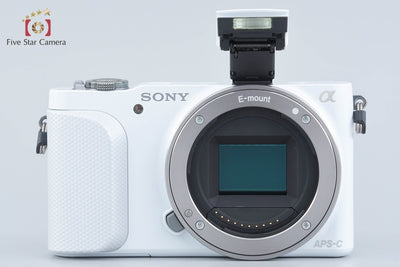 【中古】SONY ソニー α NEX-3N パワーズームレンズキット ホワイト シャッター回数僅少