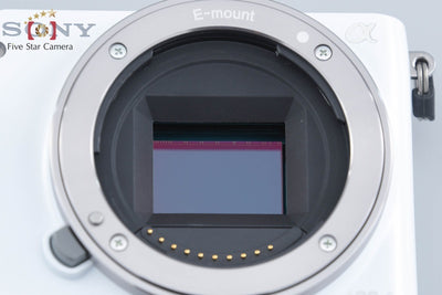 【中古】SONY ソニー α NEX-3N パワーズームレンズキット ホワイト シャッター回数僅少