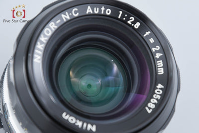 【中古】Nikon ニコン NIKKOR-N.C Auto 24mm f/2.8 Ai改