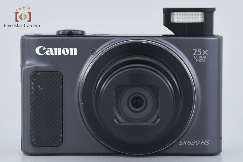 中古】Canon キヤノン PowerShot SX620 HS ブラック コンパクト