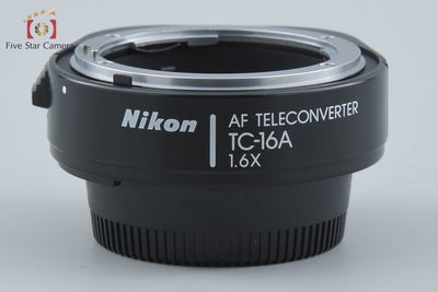 【中古】Nikon ニコン AF テレコンバーター TC-16A 1.6X 元箱付き