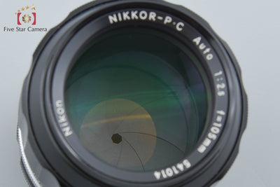 【中古】Nikon ニコン NIKKOR-P.C Auto 105mm f/2.5