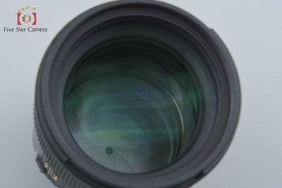 【中古】SIGMA シグマ 85mm f/1.4 EX DG HSM ニコン用