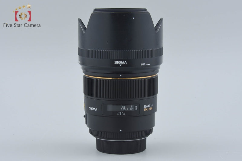 中古】SIGMA シグマ 85mm f/1.4 EX DG HSM ニコン用 – Five Star