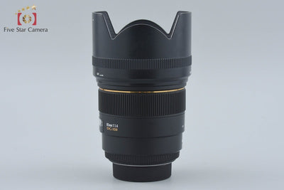 【中古】SIGMA シグマ 85mm f/1.4 EX DG HSM ニコン用