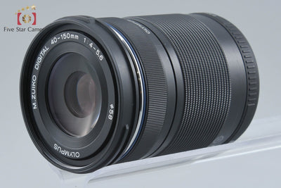 【中古】OLYMPUS オリンパス M.ZUIKO DIGITAL ED 40-150mm f/4-5.6 R ブラック
