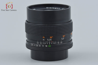 【中古】CONTAX コンタックス Carl Zeiss Distagon 28mm f/2.8 T* MMJ