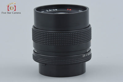 【中古】CONTAX コンタックス Carl Zeiss Distagon 28mm f/2.8 T* MMJ