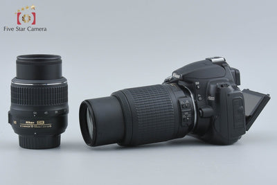 【中古】Nikon ニコン D5000 ダブルズームレンズキット