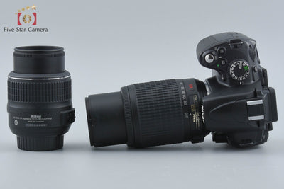 【中古】Nikon ニコン D5000 ダブルズームレンズキット
