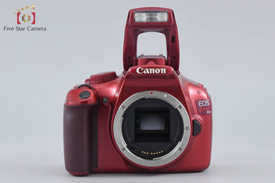 【中古】Canon キヤノン EOS Kiss X50 18-55 レンズキット レッド