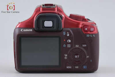 【中古】Canon キヤノン EOS Kiss X50 18-55 レンズキット レッド