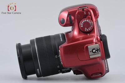 【中古】Canon キヤノン EOS Kiss X50 18-55 レンズキット レッド