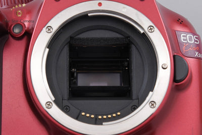 【中古】Canon キヤノン EOS Kiss X50 18-55 レンズキット レッド