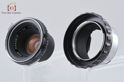 【中古】ZENZA BRONICA ゼンザブロニカ C + Nikon NIKKOR-P 75mm f/2.8