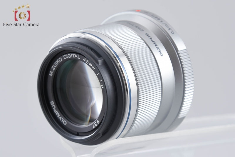 中古】OLYMPUS オリンパス M.ZUIKO DIGITAL 45mm f/1.8 シルバー