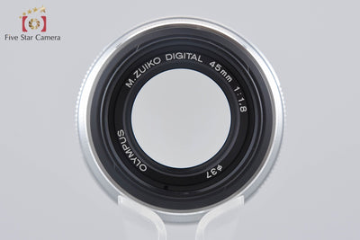 【中古】OLYMPUS オリンパス M.ZUIKO DIGITAL 45mm f/1.8 シルバー