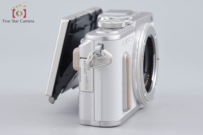 中古】OLYMPUS オリンパス PEN E-PL8 ホワイト ミラーレス一眼カメラ
