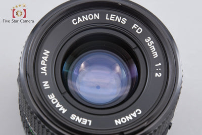 【中古】Canon キヤノン New FD 35mm f/2