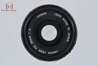 【中古】Canon キヤノン New FD 35mm f/2