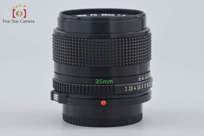 【中古】Canon キヤノン New FD 35mm f/2