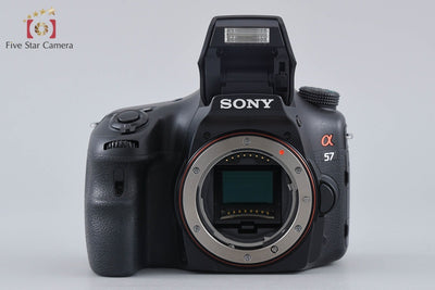 【中古】SONY ソニー α57 SLT-A57 ダブルズームレンズキット