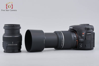 【中古】SONY ソニー α57 SLT-A57 ダブルズームレンズキット