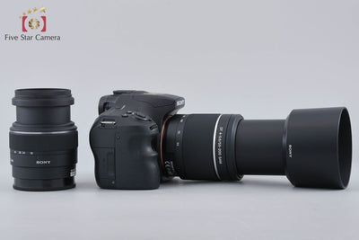 【中古】SONY ソニー α57 SLT-A57 ダブルズームレンズキット