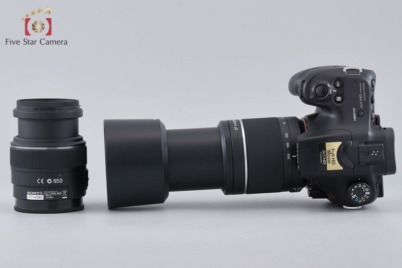 中古】SONY ソニー α57 SLT-A57 ダブルズームレンズキット – Five Star