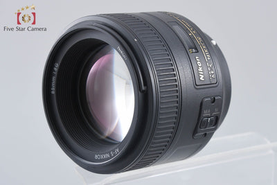 【中古】Nikon ニコン AF-S NIKKOR 85mm f/1.8 G