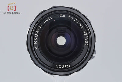 【中古】Nikon ニコン NIKKOR-N Auto 24mm f/2.8 Ai改