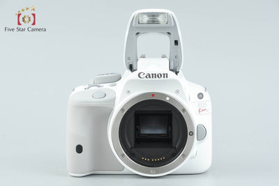 【中古】Canon キヤノン EOS Kiss X7 EF-S 18-55mm IS STM レンズキット ホワイト シャッター回数僅少