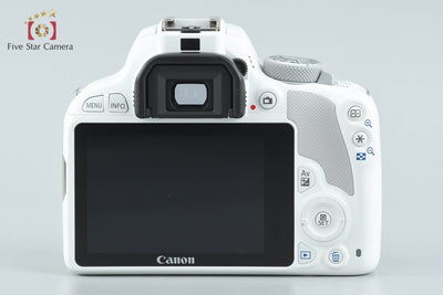 【中古】Canon キヤノン EOS Kiss X7 EF-S 18-55mm IS STM レンズキット ホワイト シャッター回数僅少