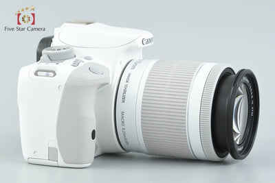 【中古】Canon キヤノン EOS Kiss X7 EF-S 18-55mm IS STM レンズキット ホワイト シャッター回数僅少