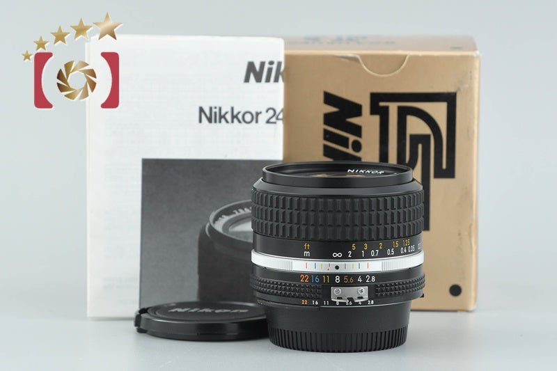 【中古】Nikon ニコン Ai-S NIKKOR 24mm f/2.8 元箱付き