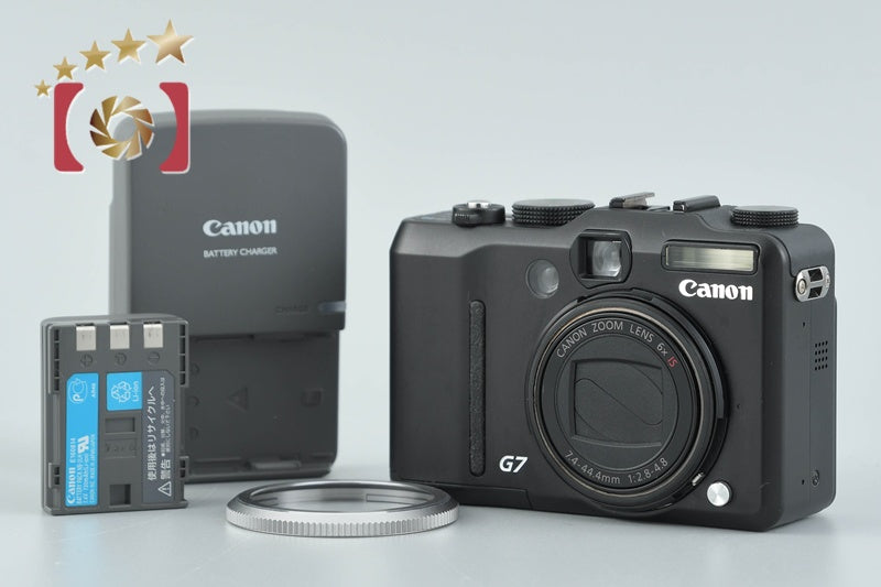 【中古】Canon キヤノン PowerShot G7 コンパクトデジタルカメラ