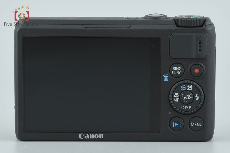 中古】Canon キヤノン PowerShot S100 ブラック コンパクトデジタル