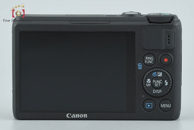 【中古】Canon キヤノン PowerShot S100 ブラック コンパクトデジタルカメラ