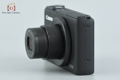 【中古】Canon キヤノン PowerShot S100 ブラック コンパクトデジタルカメラ