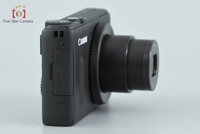 【中古】Canon キヤノン PowerShot S100 ブラック コンパクトデジタルカメラ
