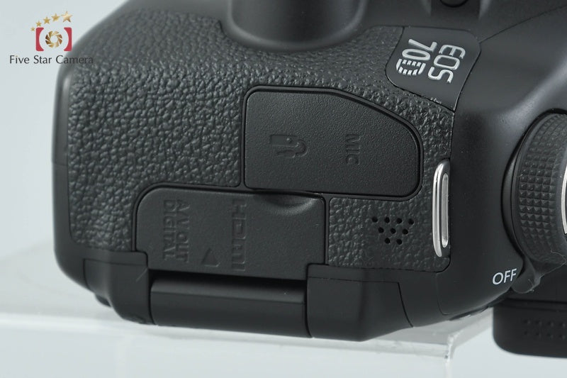 中古】Canon キヤノン EOS 70D デジタル一眼レフカメラ – Five Star