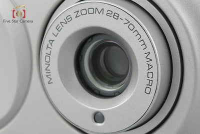 【中古】MINOLTA ミノルタ 70W RIVA ZOOM コンパクトフィルムカメラ