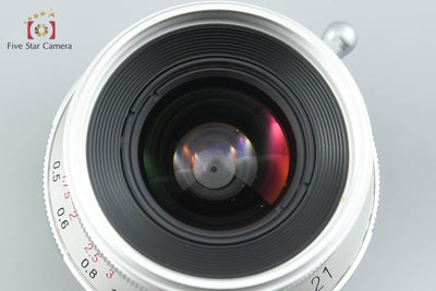 【中古】Voigtlander フォクトレンダー COLOR-SKOPAR 21mm f/4 MC シルバー L39 ライカスクリューマウント