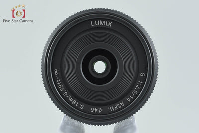 【中古】Panasonic パナソニック LUMIX G 14mm f/2.5 ASPH. H-H014